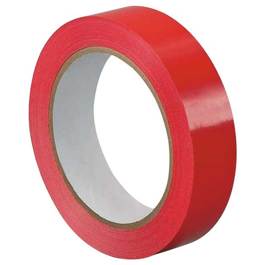 Bag Sealing Tape, UPVC, Red, 3/8In x 72 Yd