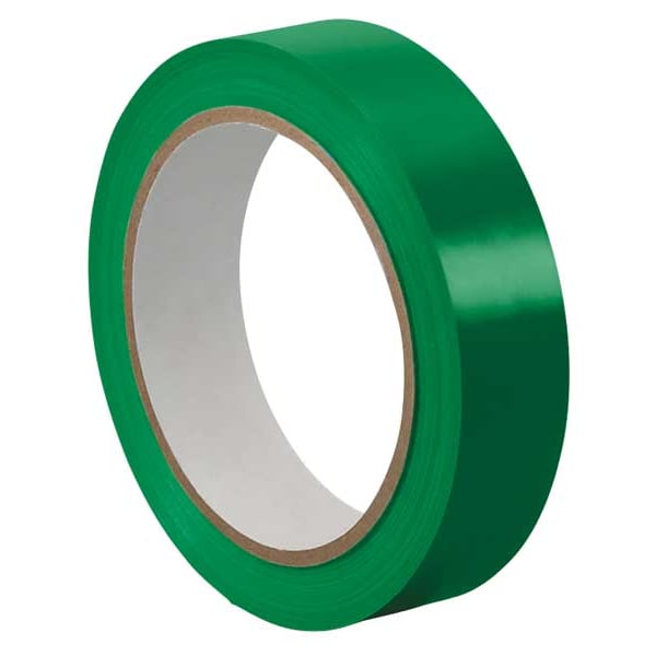 Bag Sealing Tape, UPVC, Green, 3/8In x 72Yd