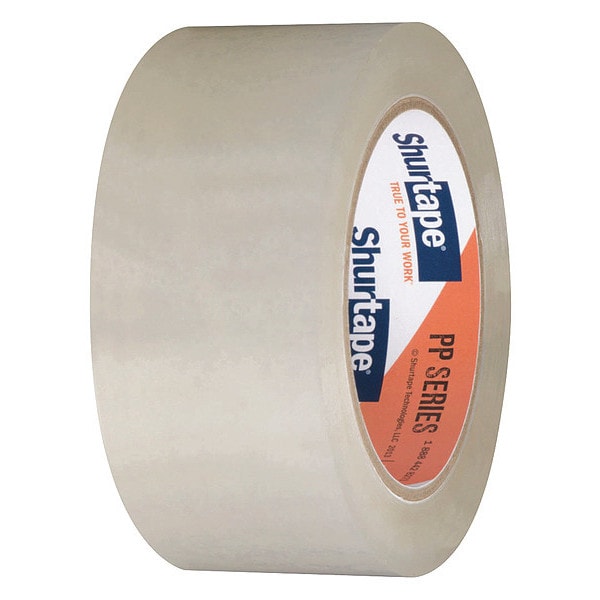 Carton Sealing Tape, 48mm W, 1.8 mil, PK36