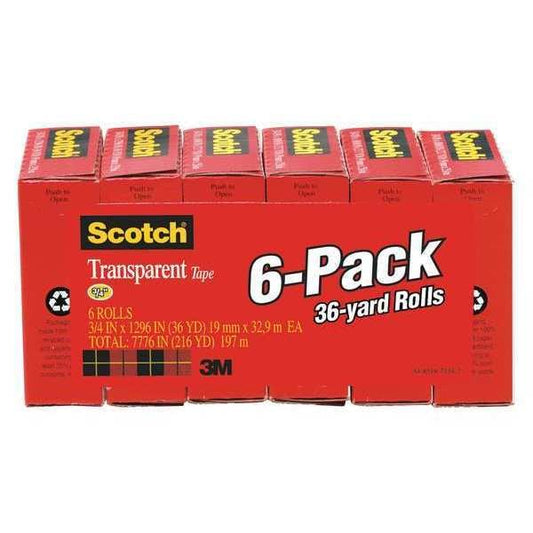 Scotch Tape, 3/4inx1296in