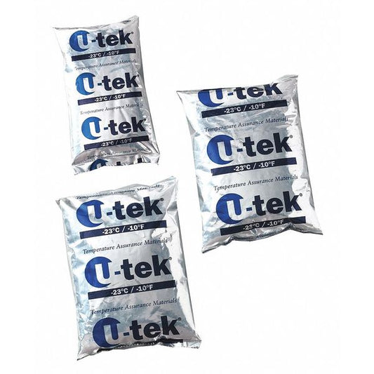 Freezer Pack, 7-1/2" L, 6-1/2" W, PK12