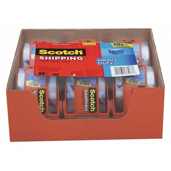 Packaging Tape, 1.88 x 800 in., PK6