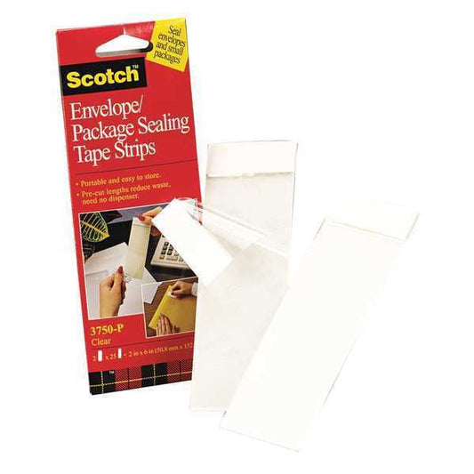 Sealing Tape Strips, 2 x 6 in., PK50