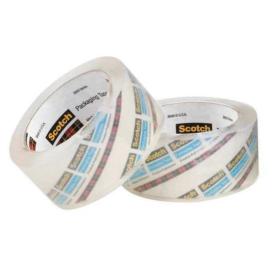Heavy Duty Packaging Tape, Clear, PK18