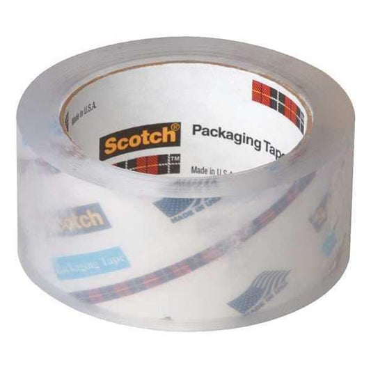 Packaging Tape, Heavy Duty, Clear, PK36