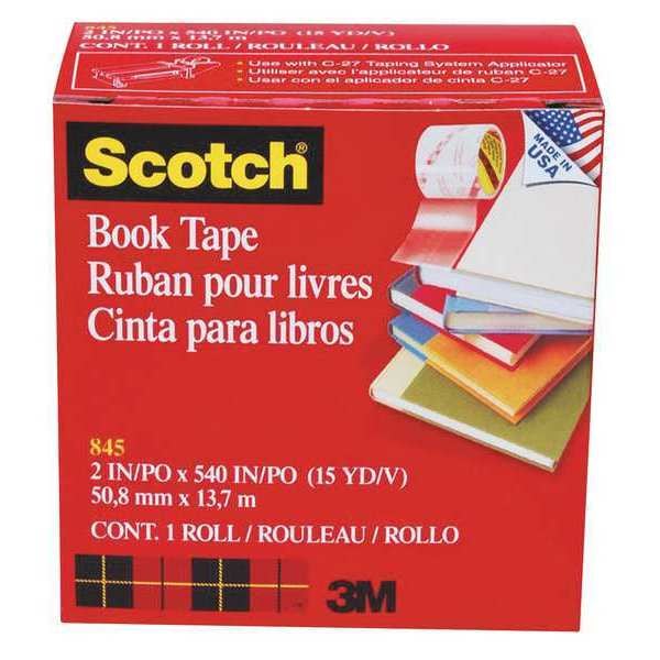 Book Tape, Trans, 2 x 15 yd.