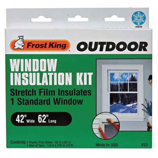 Window Insulation Kit 42" x 62", Outdoor