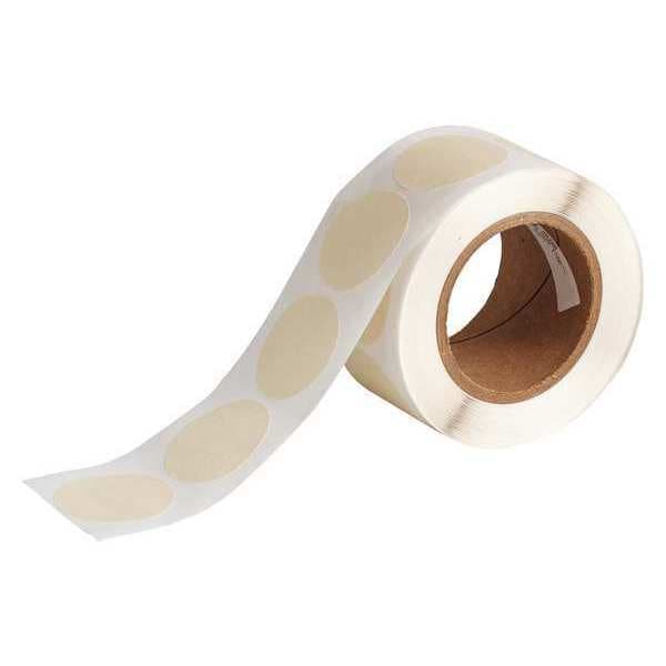 2" Dia. Beige Circular Mask Labels