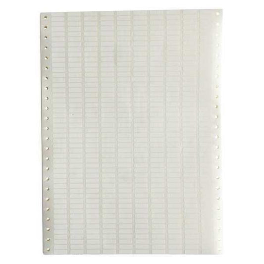 0.65 x 0.2 White Dot Matrix Labels