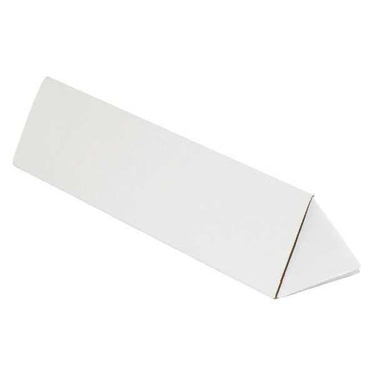 Triangle Mailing Tubes, 2" x 18 1/4", White, 50/Bundle