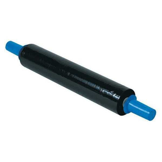 UVI Stretch Film, 20"x12ga.x800ft, PK4, 20" W x 800' L, Black