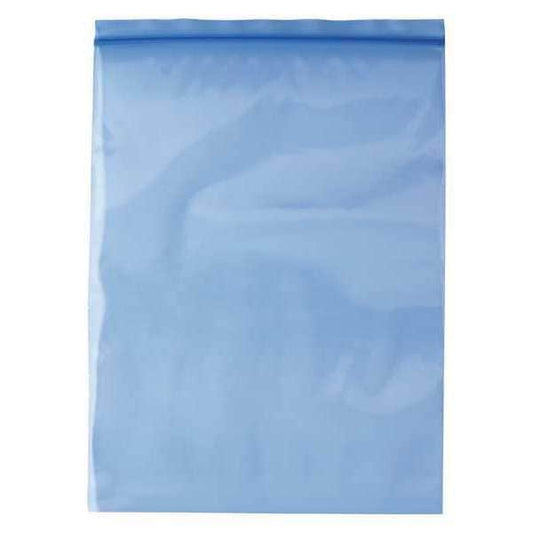VCI Reclosable Poly Bags, 10" L, 8" W, Blue
