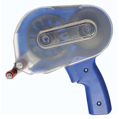 Handheld Tape Dispenser, 3/4 in Max. Tape Width. Pistol, Blue