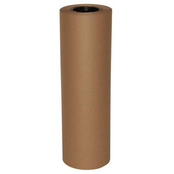 Recycled Kraft Paper 24 In. x 250 ft., 40 lb. Basis Weight