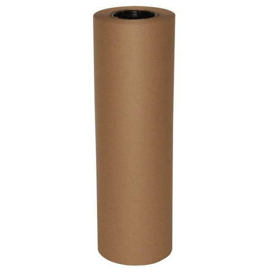 Recycled Kraft Paper 24 In. x 250 ft., 40 lb. Basis Weight