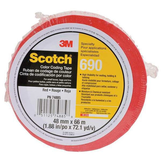 Carton Sealing Tape, 66m L, 48mm W