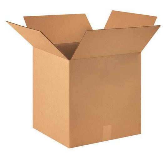 Heavy-Duty Boxes, 15" x 15" x 15", Kraft, 25/Bundle