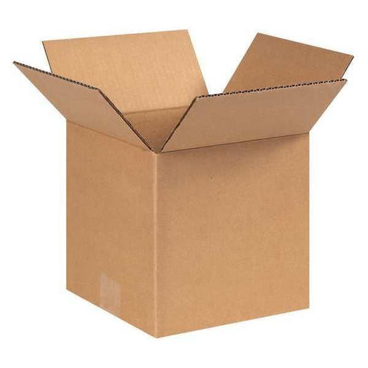 Heavy-Duty Boxes, 9" x 9" x 9", Kraft, 25/Bundle