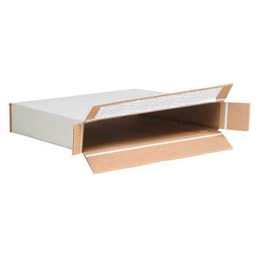 Self-Seal Side Loading Boxes, 10 7/8" x 2" x 12 1/4", White, 25/Bundle