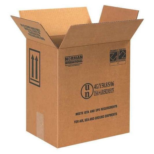F-Style Paint Can Boxes, 2 - 1 Gallon, 11 3/8" x 8 3/16" x 12 3/8", Kraft, 20/Bundle