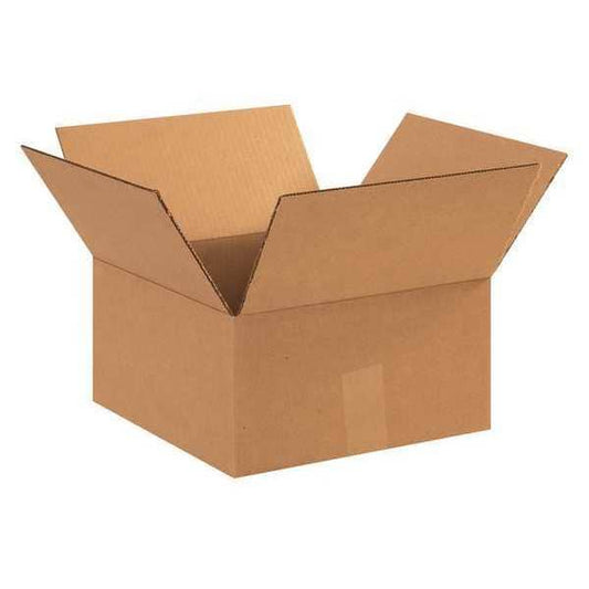 Heavy-Duty Boxes, 12" x 12" x 8", Kraft, 25/Bundle