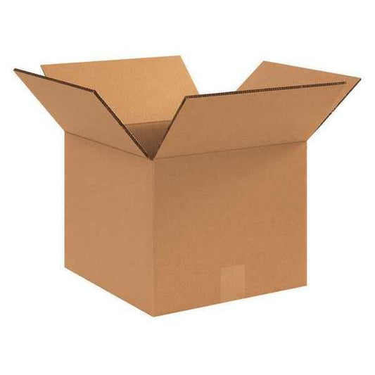 Heavy-Duty Boxes, 12" x 12" x 10", Kraft, 25/Bundle