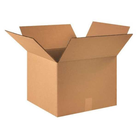 Double Wall Boxes, 16" x 16" x 12", Kraft, 10/Bundle
