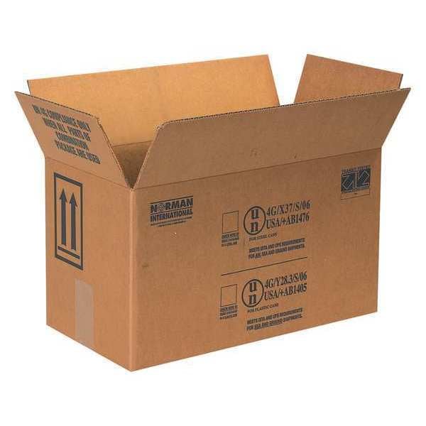Paint Can Boxes, 2 - 1 Gallon, 17" x 8 1/2" x 9 5/16", Kraft, 25/Bundle