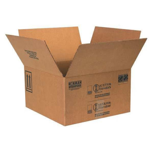Paint Can Boxes, 4 - 1 Gallon, 17" x 17" x 9 5/16", Kraft, 10/Bundle