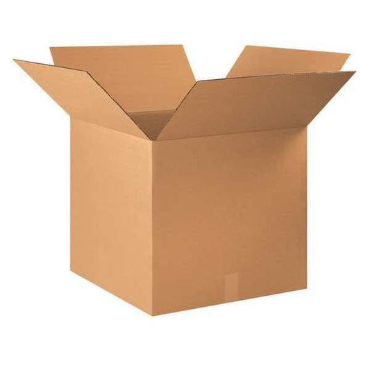 Corrugated Boxes, 22" x 22" x 20", Kraft, 10/Bundle