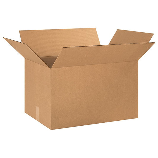 Corrugated Boxes, 24" x 16" x 14", Kraft, 15/Bundle