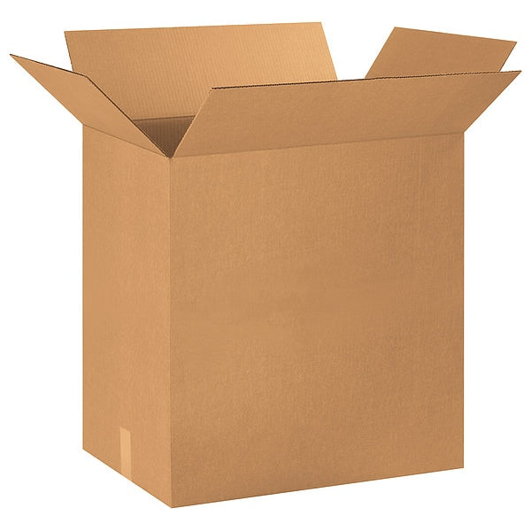 Corrugated Boxes, 24" x 16" x 24", Kraft, 10/Bundle