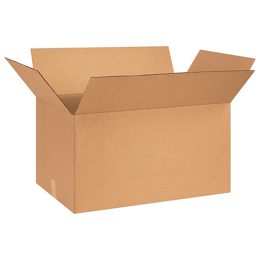 Corrugated Boxes, 26" x 16" x 14", Kraft, 15/Bundle