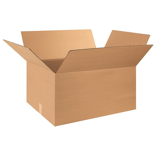 Corrugated Boxes, 32" x 18" x 12", Kraft, 15/Bundle