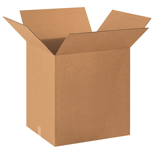 Corrugated Boxes, 20" x 18" x 22", Kraft, 10/Bundle