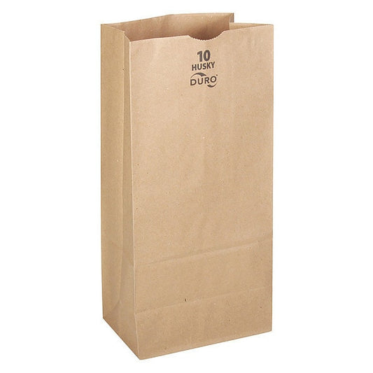 Grocery Bag, Brn, 13-3/8" L, 6-5/16"W, PK400
