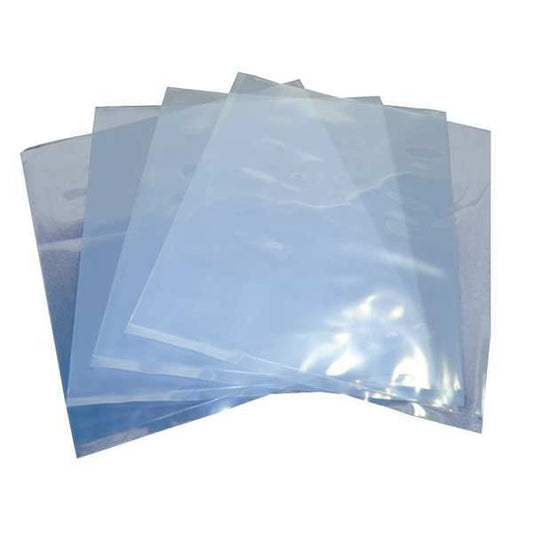 Open Poly Bags, 6" x 6", 4 mil, Clear, None, 1000 PK