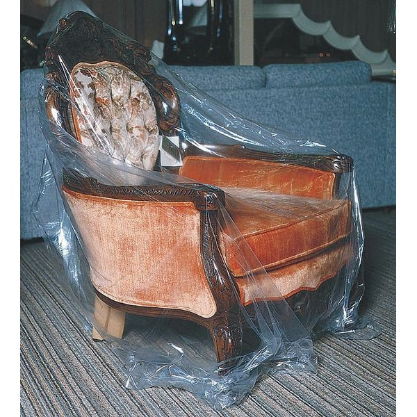 Furniture Bags, 58" x 28", 1 mil, Clear, None, 275 PK