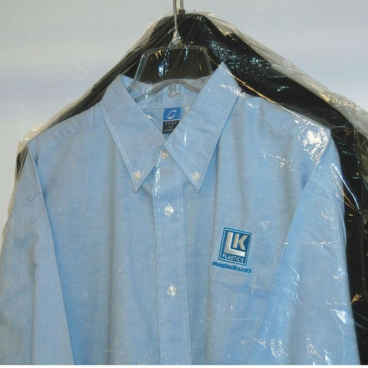 Garment Bags, 30" x 21", 0.6 mil, Clear, None, 650 PK
