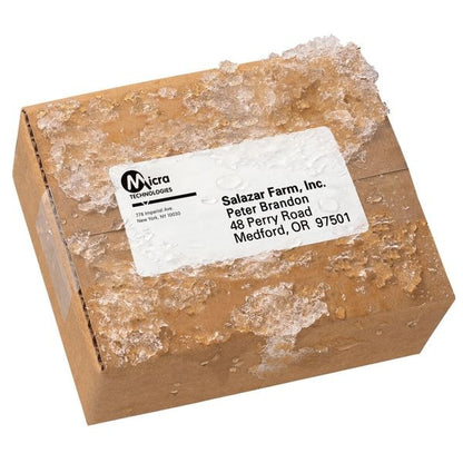 Avery® WeatherProof™ Mailing Labels with TrueBlock® Technology for Laser Printers 5523, 2" x 4", Box of 500