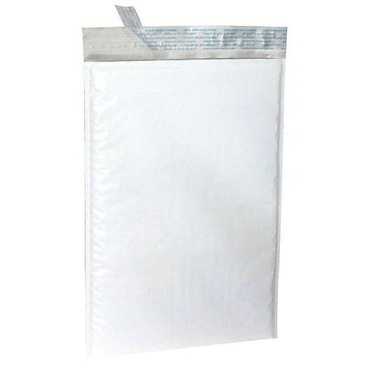 Mailer Envelope, 8-1/2 In. W, White, PK100