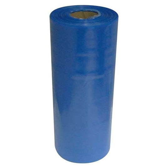 Stretch Wrap, 20" W x 1500 ft. L, 100 ga, Cast Style, Blue, Heavy Duty