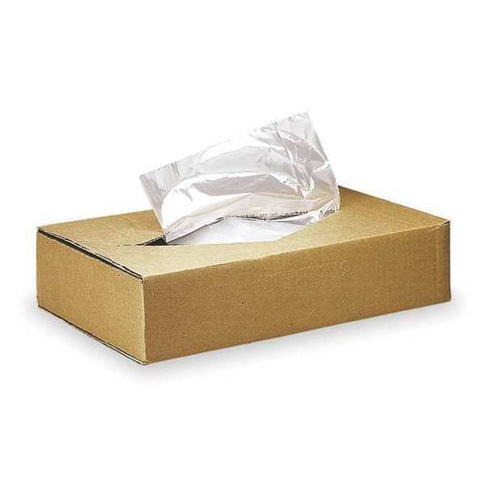 Open Poly Bags, 4" x 2", 2 mil, Clear, None, 1000 PK