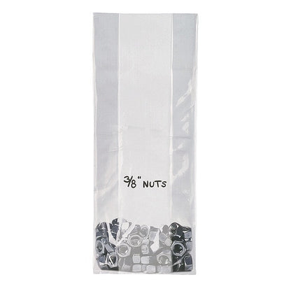 Open Poly Bags, 18" x 8", 2 mil, Clear, None, 500 PK