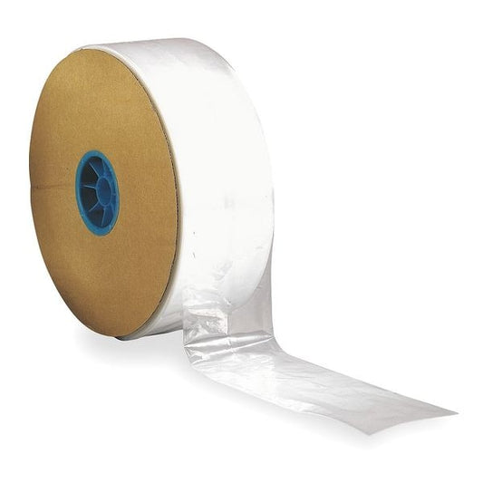 Poly Tubing, 8" x 1075 ft., 4 mil, Clear, None