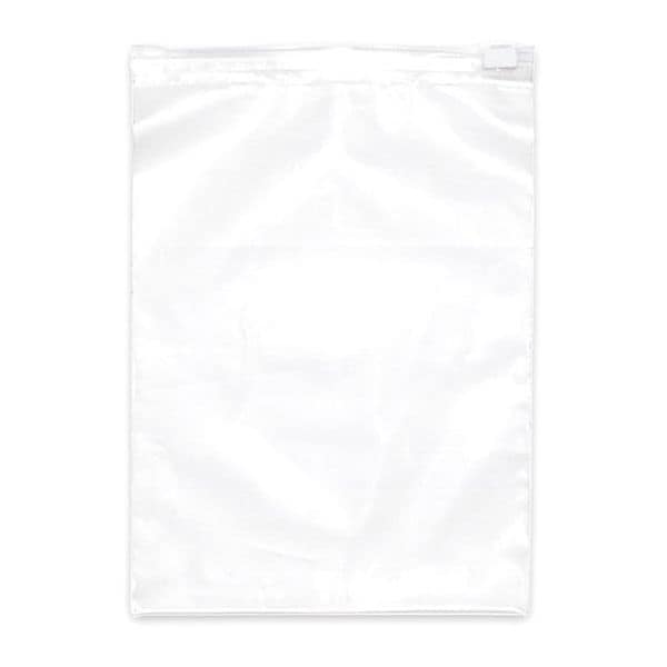 Reclosable Poly Bag, Slide Seal, 10 in L, 8 in W, 3 mil Thick, Low Density Polyethylene (LDPE)