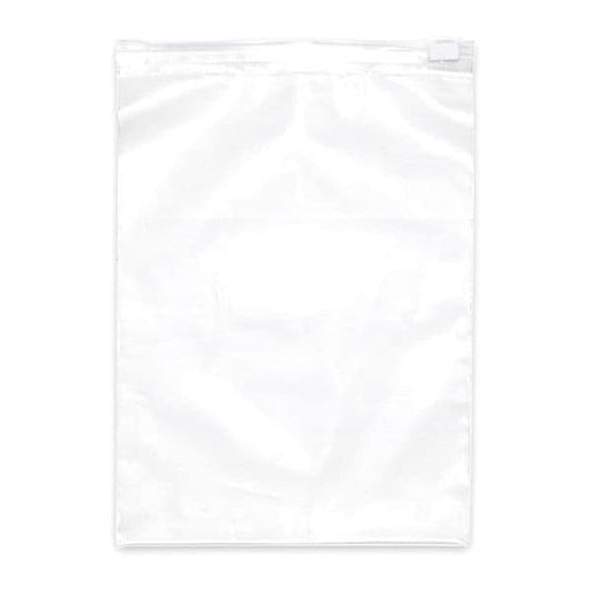 Reclosable Poly Bag, Slide Seal, 10 in L, 8 in W, 3 mil Thick, Low Density Polyethylene (LDPE)