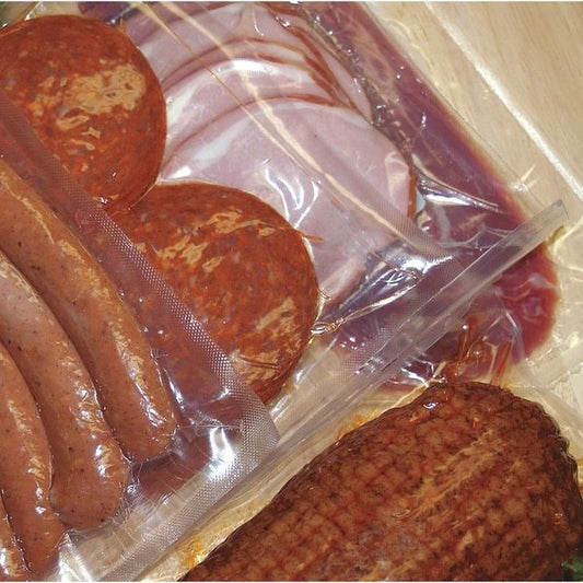 Vacuum Sealer Bags, 8" x 4", 3 mil, Clear, Heat Seal, 1000 PK