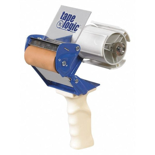 Tape Logic® Work Horse Carton Sealing Tape Dispenser, 3", Blue/White, 1/Each