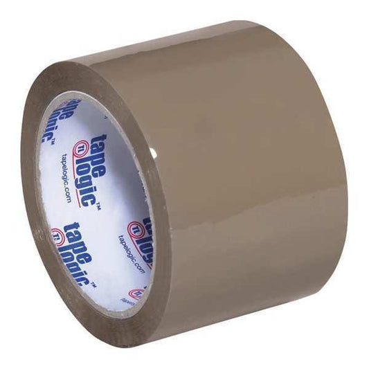 Tape Logic® #291 Industrial Tape, 2.6 Mil, 3" x 55 yds., Tan, 24/Case